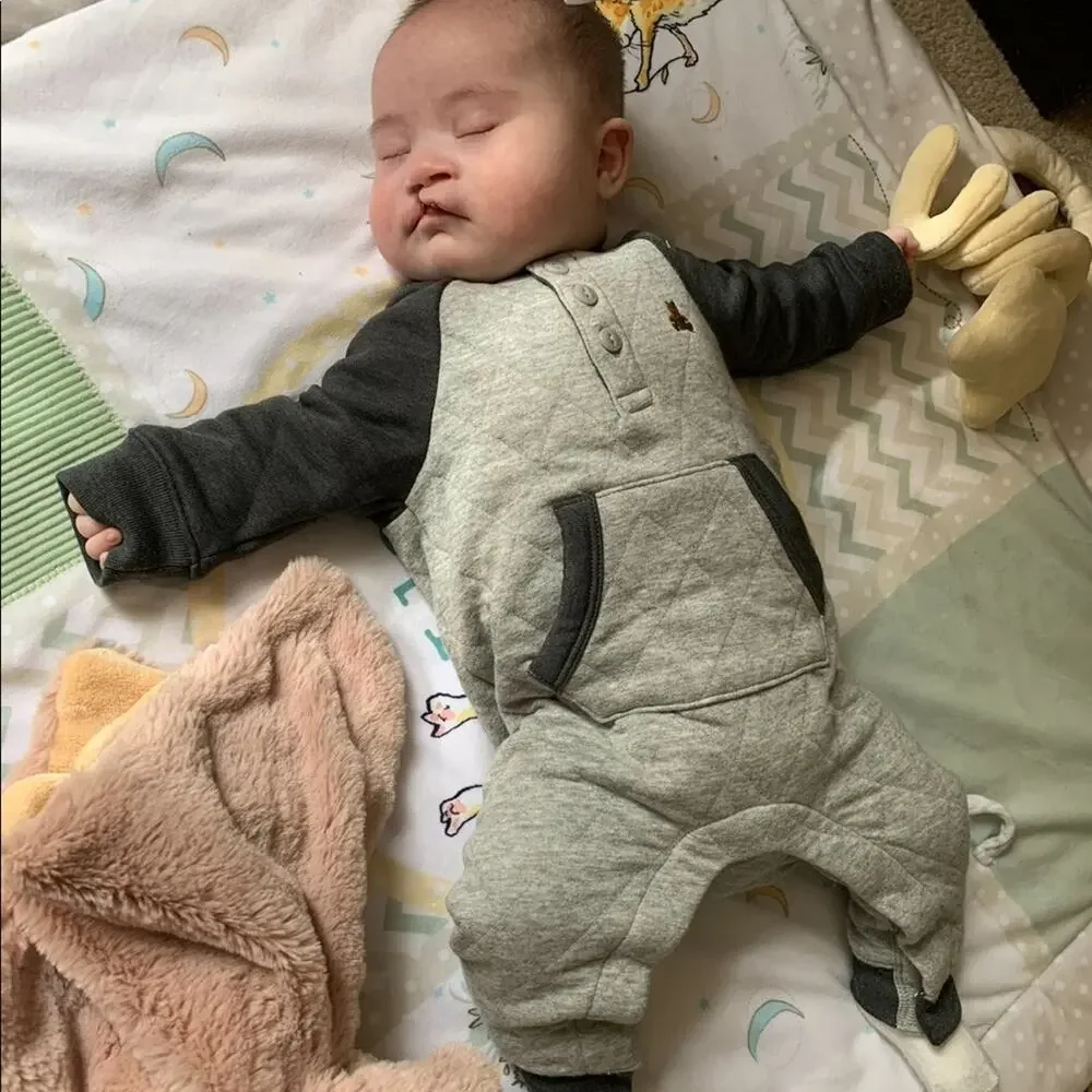 Baby Gap Quilted Romper 3-6m
